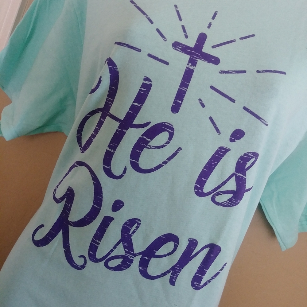 Sale💝He Is Risen Graphic Tee - Picture 2 of 2